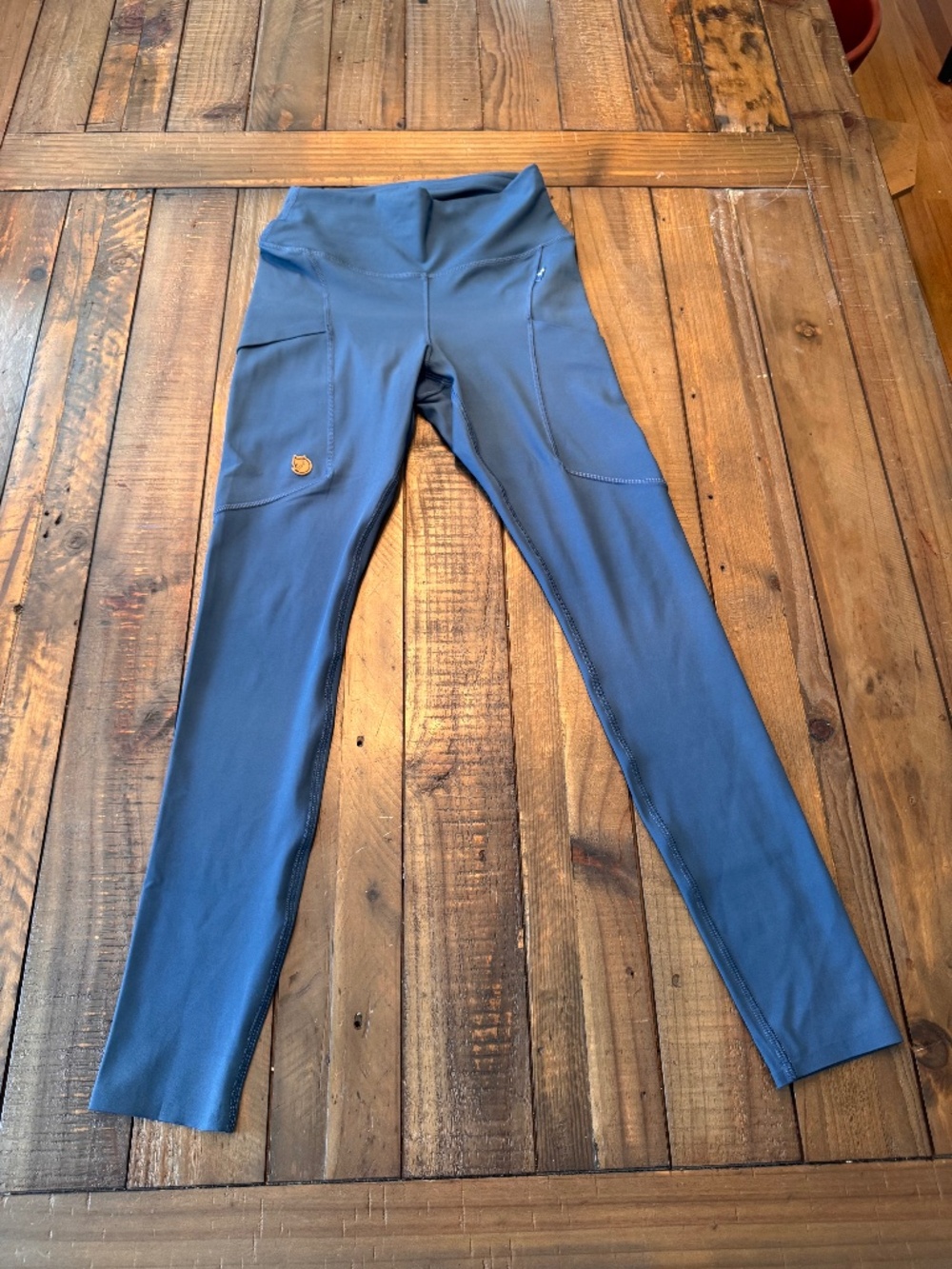 Fjallraven Women's Abisko Tights. Size Small. Indigo Blue